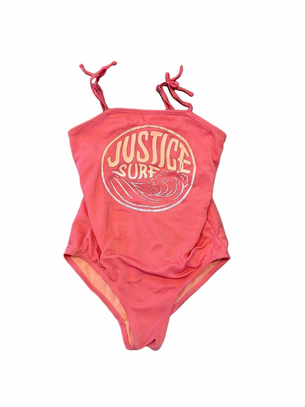 Justice One Piece Girls Bathing Suit Size L 12-14